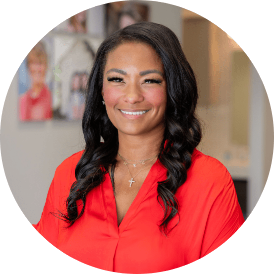 child smiling with braces